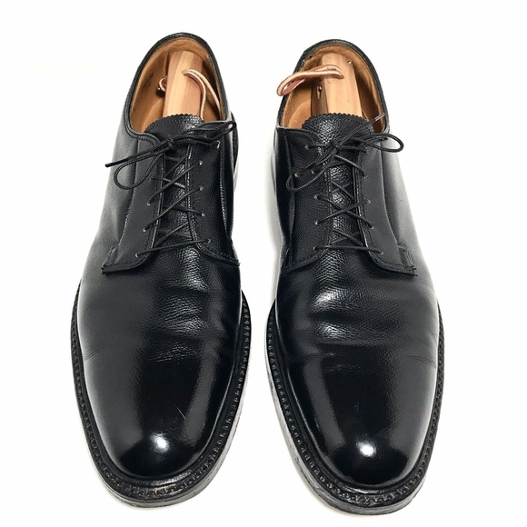 Vtg Florsheim Imperial Mens Black Cordovan 92611 Pebbled Dress Shoes Size 13 A main image 8